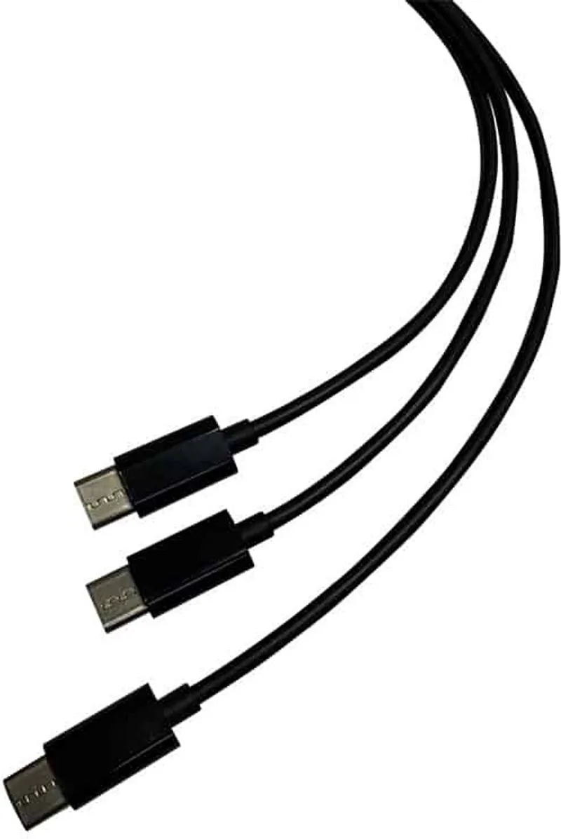 Dual Play & Charge Kabel Geschikt Voor Controllers - USB-C, Zwart