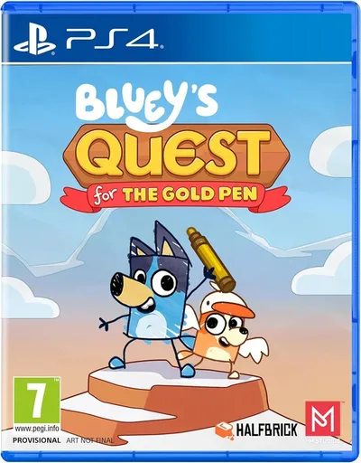 Bluey's Quest for the Gold Pen