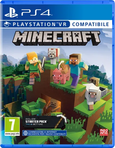 Sony Minecraft Starter Collection, , Multiplayer modus, 10 jaar en ouder, Fysieke media