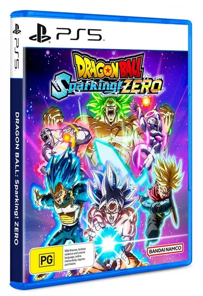 Playstation Games Dragon Ball Sparking Zero Transparant PAL