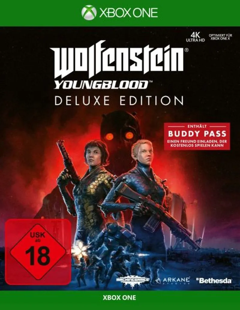 Microsoft Spiel Wolfenstein Youngblood Deluxe Edition (USK 18)