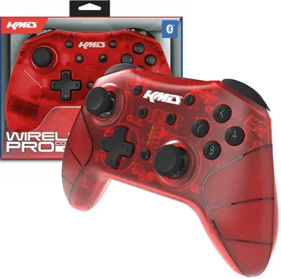 KMD Wireless Pro Controller (Red