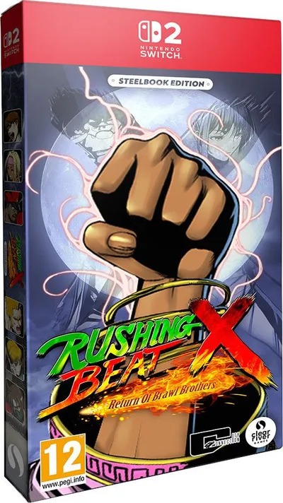Rushing Beat X: Return of Brawl Brothers Steelbook Edition