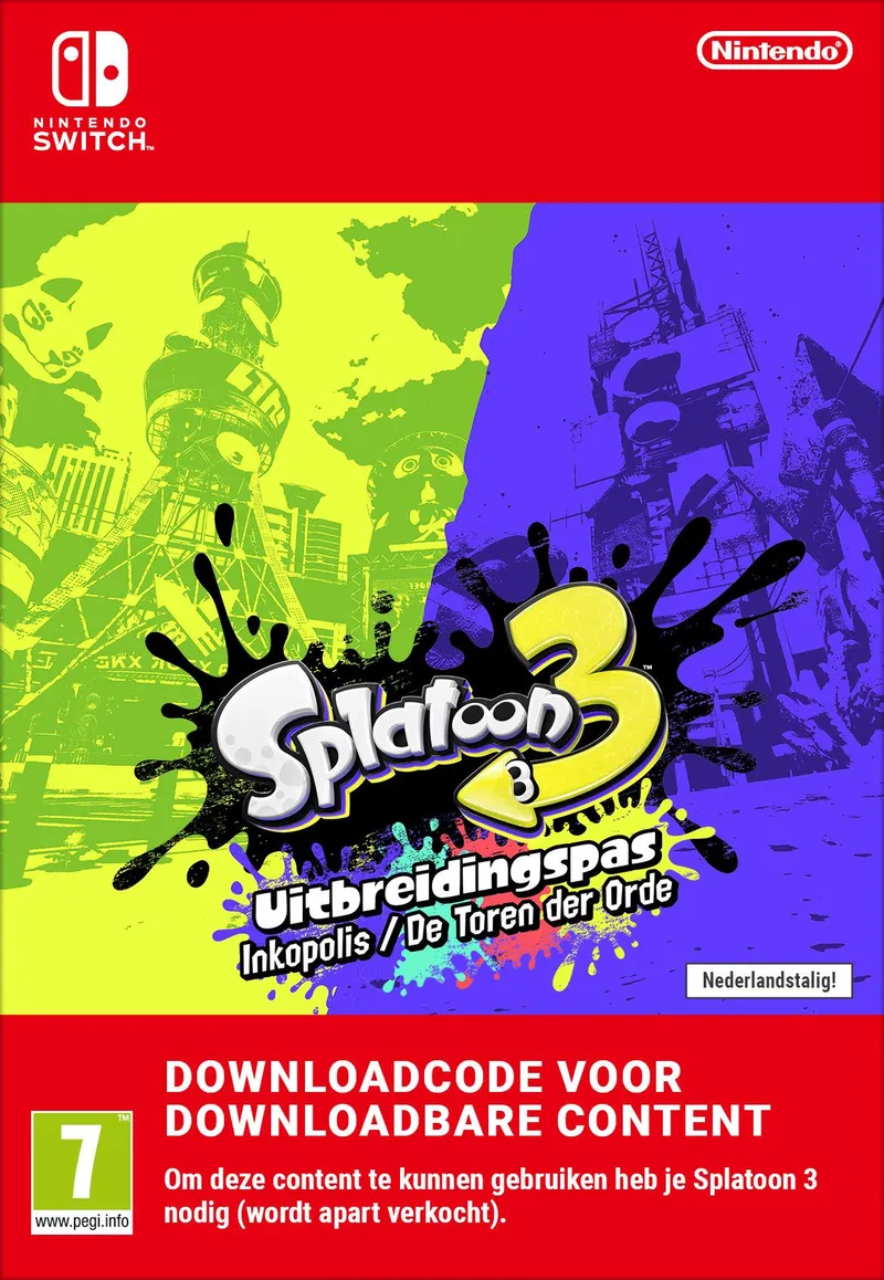 AOC Splatoon 3 Expansion Pass DLC (extra content