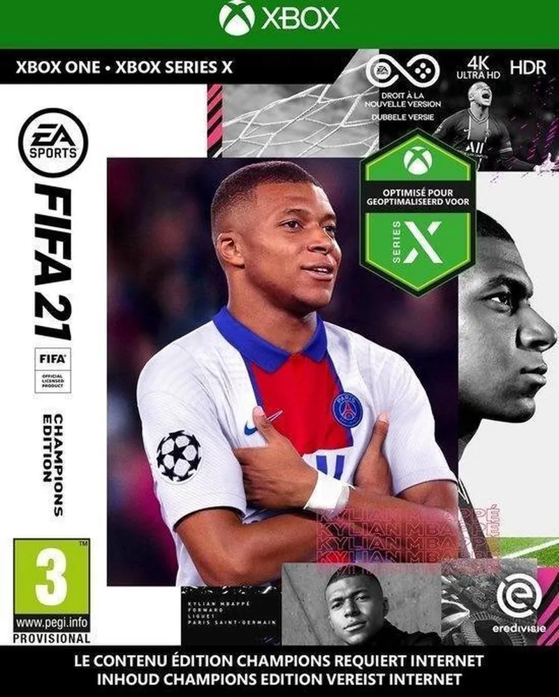 Microsoft Spiel Fifa 21 Champions Edition (USK 0