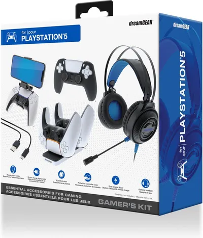 dreamGEAR DRGDGPS5-7401 game controller Wit Bluetooth Gamepad