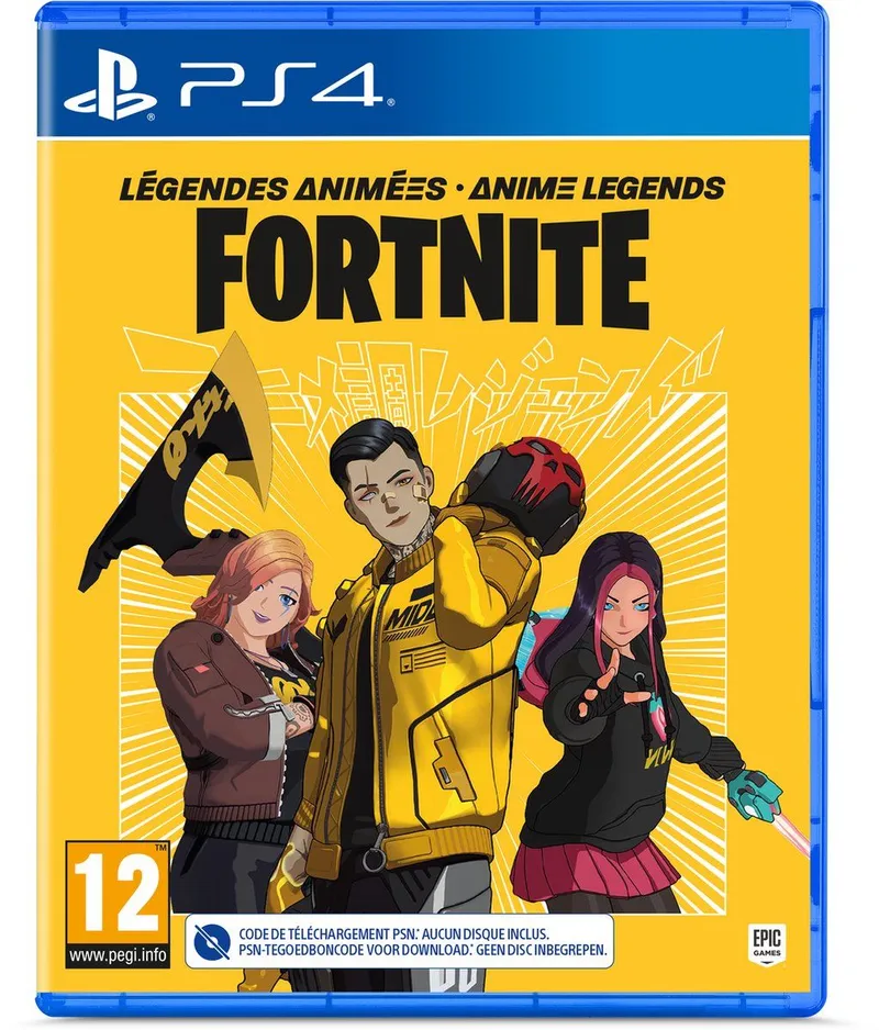 Fortnite Anime Legends Pack (Code in Box)