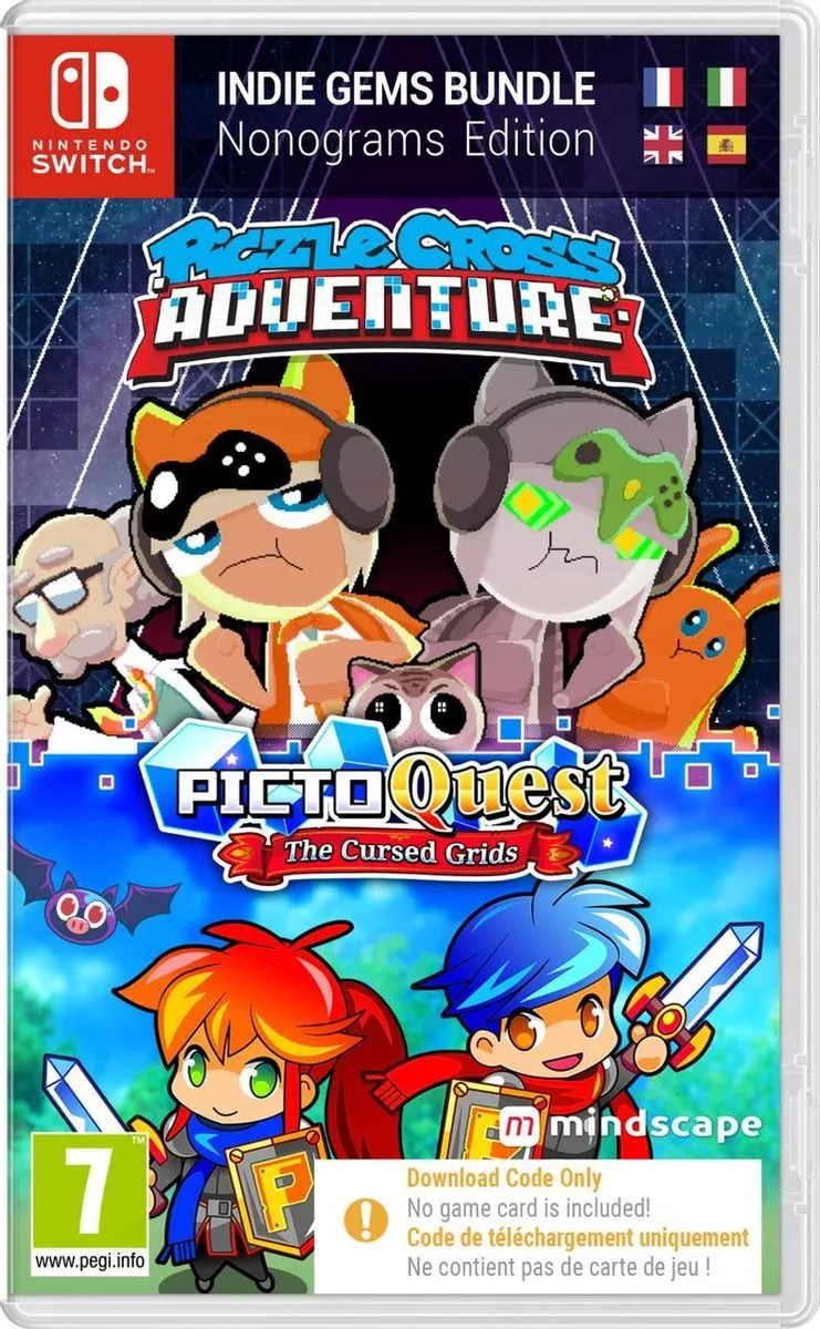 Piczle Cross Adventure + PictoQuest: Puzzle Bundle - (Code in a Box