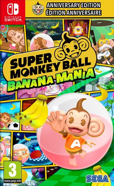 Super Monkey Ball Banana Mania - Anniversary Edition (Code-in-a-box) - versie