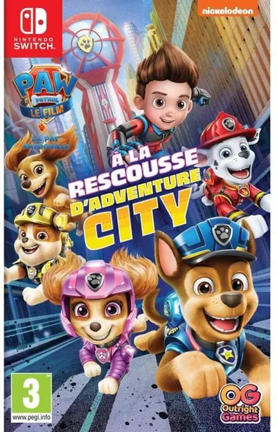 Outright Games Paw Patrol, la Pat’Patrouille: le film A La Rescousse d’Adventure City