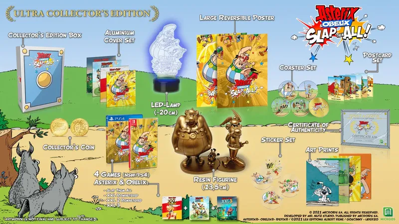 Asterix & Obelix Slap Them All! Ultra Collector's Edition (Strictly Limited