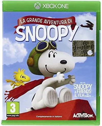 Snoopy's Grand Adventure ( ) - Italiaanse hoes - Spel in het Engels
