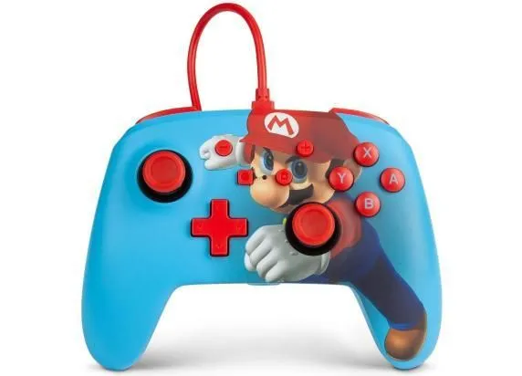 PowerA Enhanced Wired Controller - Mario Punch