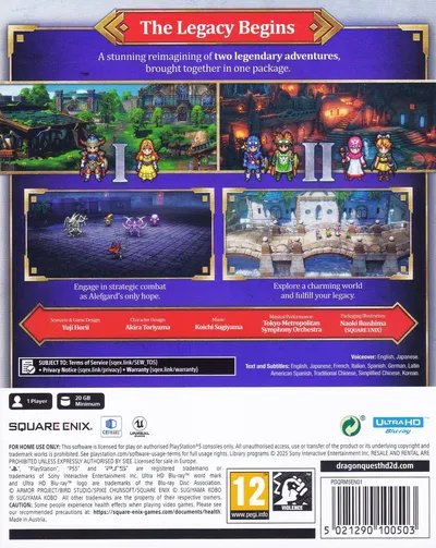 Dragon Quest I & II HD-2D Remake