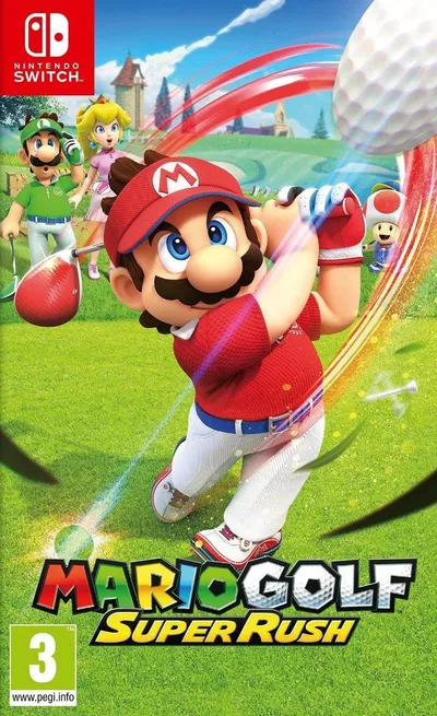 Video game for Nintendo Mario Golf: Super Rush