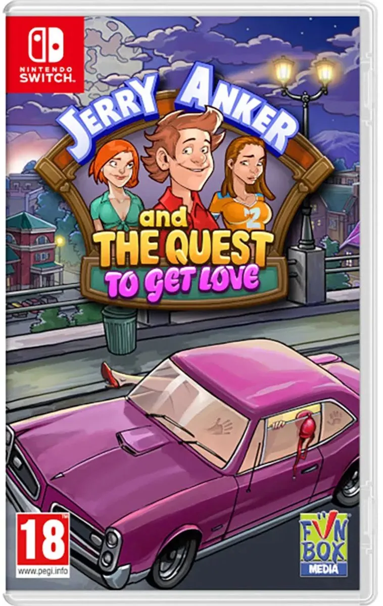 Nintendo Games Jerryankerandthequesttogetlove With Adult Themed Art Book Paars