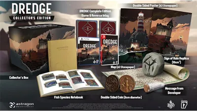 Playstation Games Dredge Complete Collector´s Edition Bruin PAL