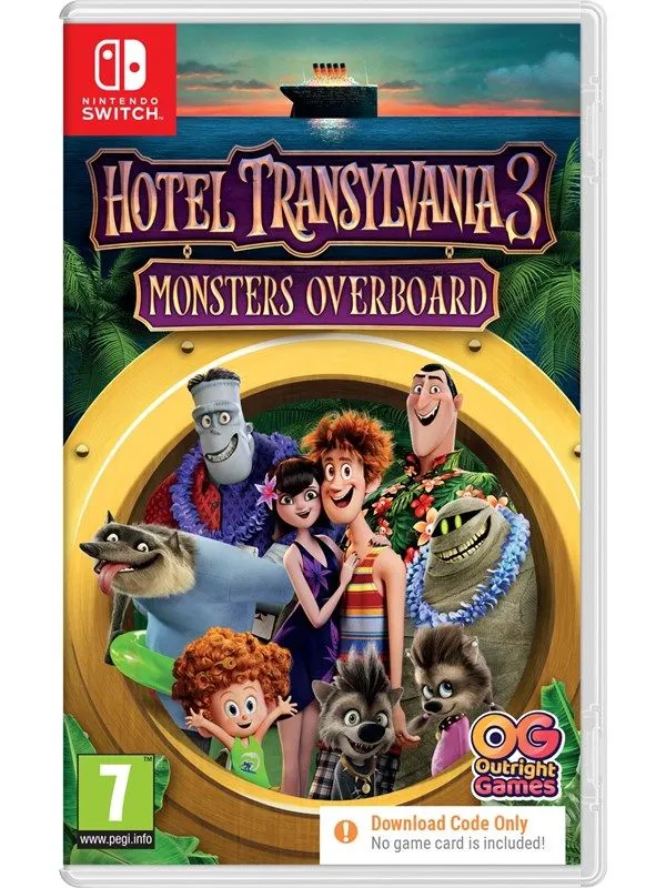Hotel Transylvania 3: Monsters Overboard (Code in a Box) - - Action/Adventure
