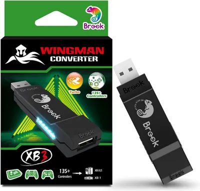 Brook Wingman XB3 Super Converter. Gebruik XBOX,PS3, , , Controllers op de XBOX X|S|1 of PC