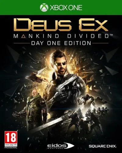 Deus Ex Mankind Divided (verpakking Russisch, game Engels