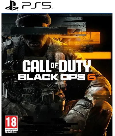 Playstation Games Call Of Duty Black Ops 6 Transparant PAL