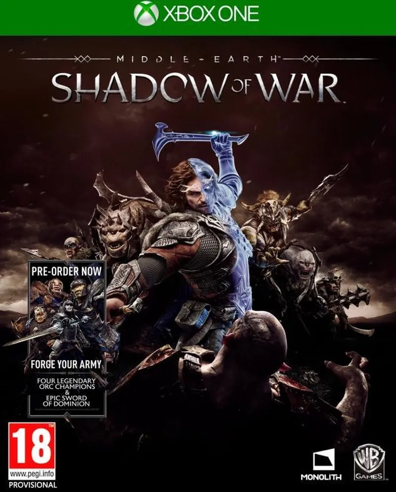 Warner Bros Middle-Earth: Shadow of War, , , RP (Rating Pending