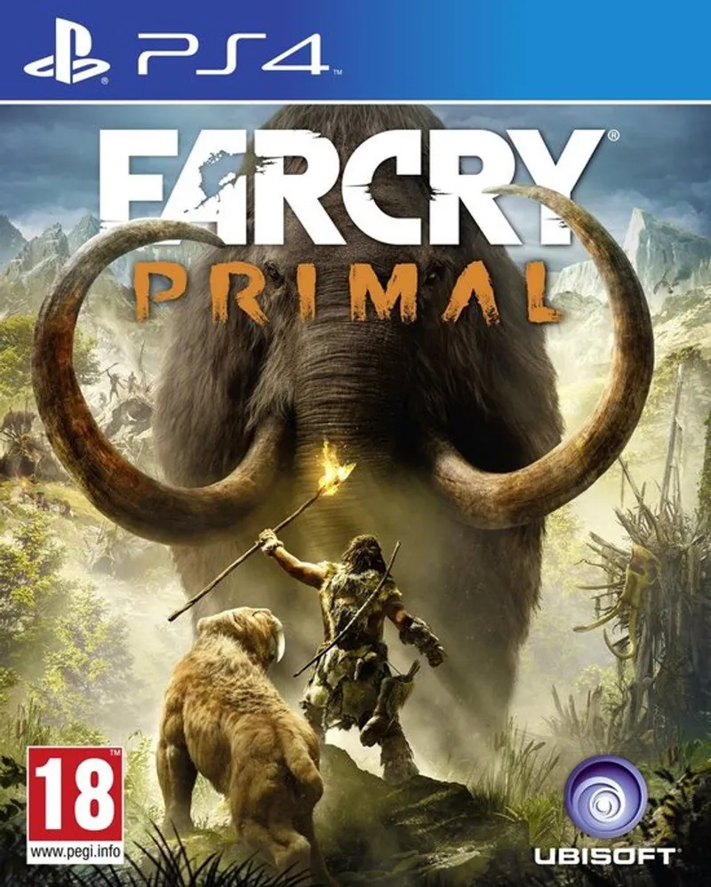 Far Cry Primal Actiespel - - Videogame - 1 x Spelschijf - Geïmporteerde Versie - Strijd om Overleving