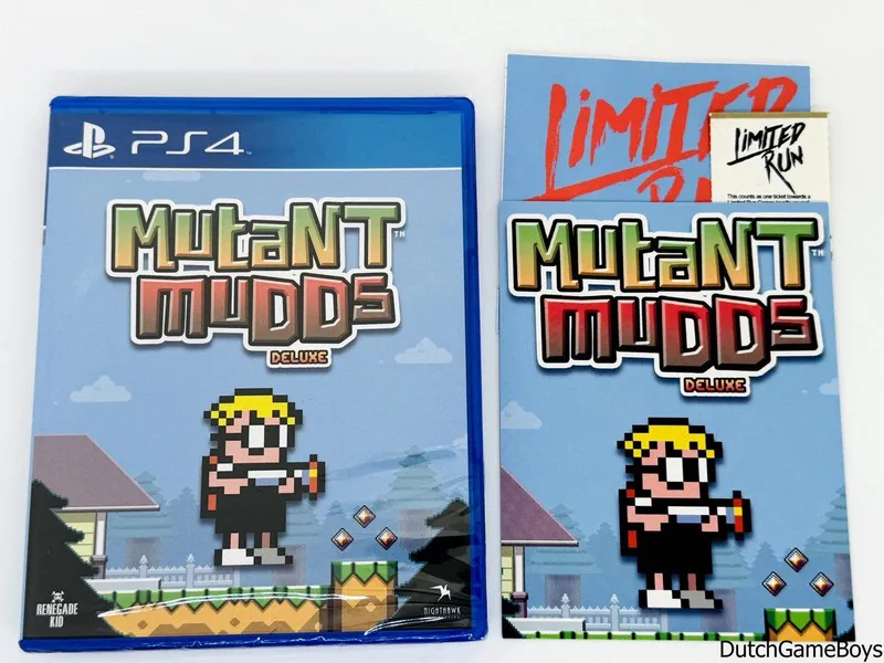 Limited Run - Mutant Mudds Deluxe - New & Sealed