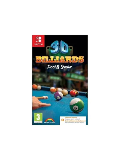 3D Billiards - Pool & Snooker (Code in a Box) - - Sport