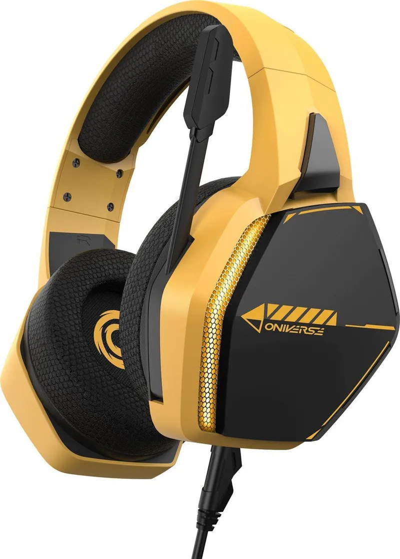 ONIVERSE - Gaming Headset Nebula SolarFire Yellow - / / / / / PC