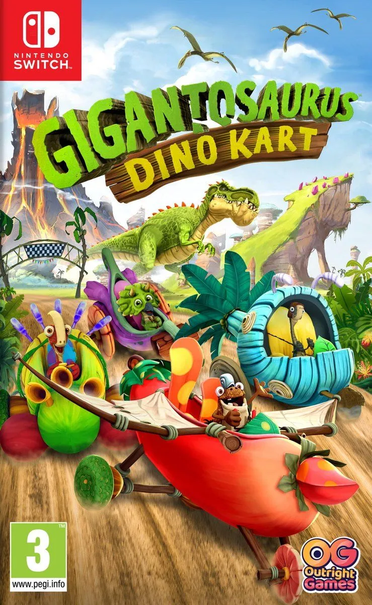 Video game for Outright Games Gigantosaurus Dino Kart