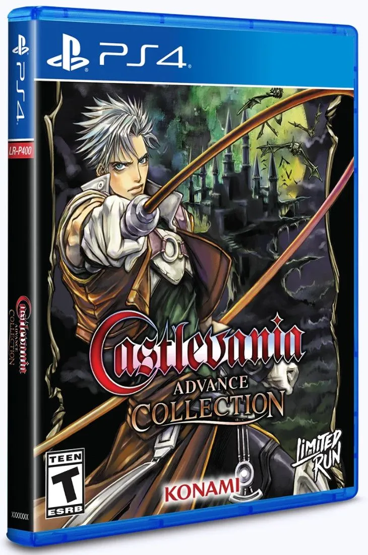 Castlevania Advance Collection - Circle of the Moon Cover (Limited Run Games