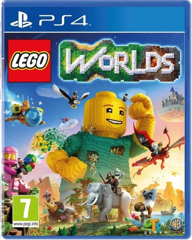 LEGO Worlds, Standaard Engels