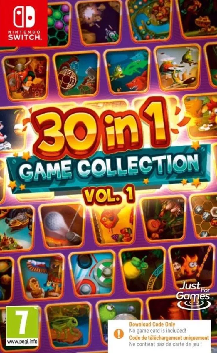 30 in 1 Game Collection Vol. 1 - Code in a box