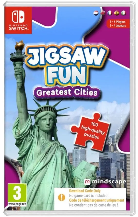 Jigsaw Fun Greatest Cities (Code in a Box