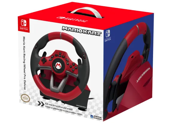 Hori Mario Kart Deluxe Racing Wheel Pro