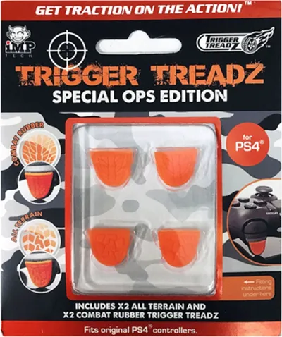 IMP Tech Trigger Treadz - Special Ops Edition - Trigger Grips 4pcs - Orange