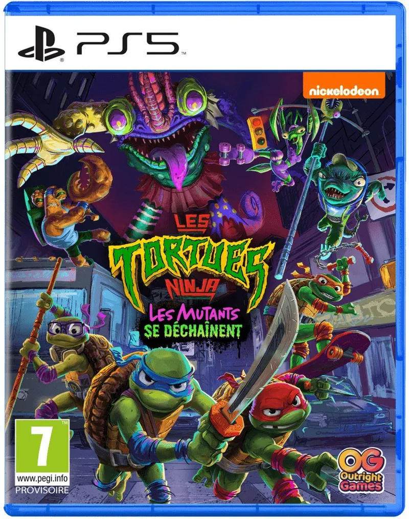 Just for Games Teenage Mutant Ninja Turtles: Mutants Unleashed ( ) Standaard Duits, Engels, Spaans, Frans