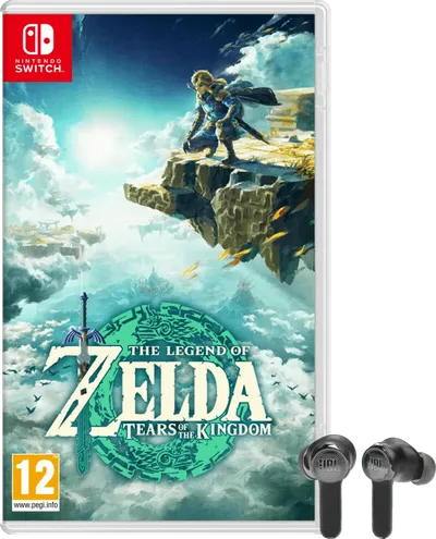 The Legend of Zelda Tears of The Kingdom + JBL Quantum TWS