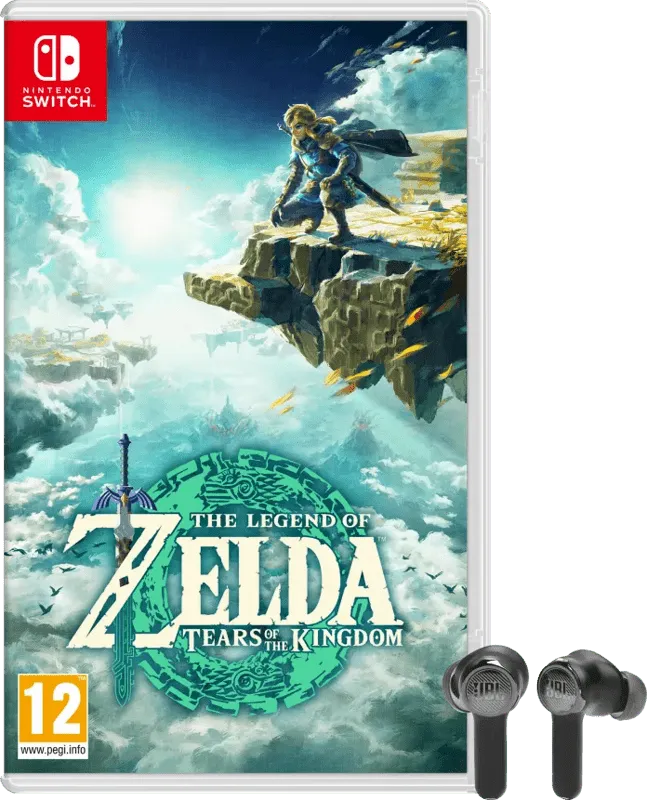 The Legend of Zelda Tears of The Kingdom + JBL Quantum TWS