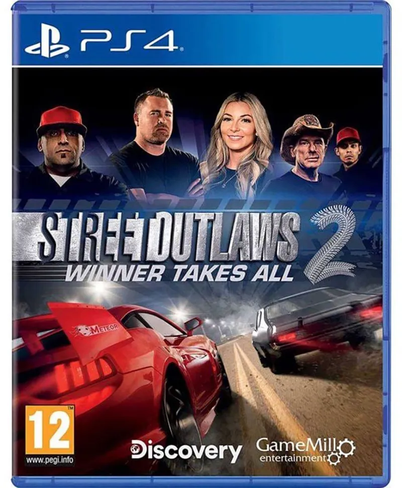 Playstation Games Street Outlaws 2 Winner Takes All Transparant PAL