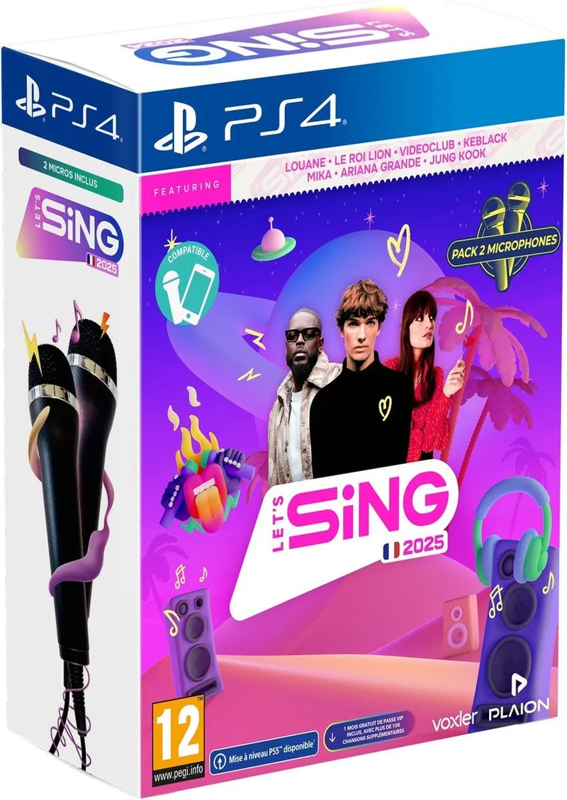 Let's Sing 2026 + 2 Microphones - - Muziek