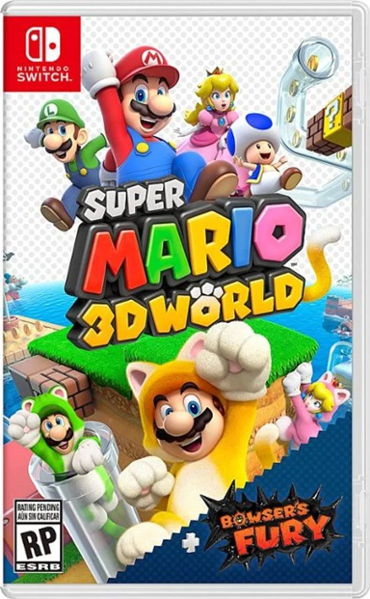 Nintendo Super Mario 3D World + Bowser’s Fury Basic + Add-on Engels, Italiaans