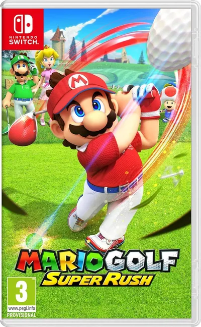 Mario Golf Super Rush (verpakking Duits, game Engels