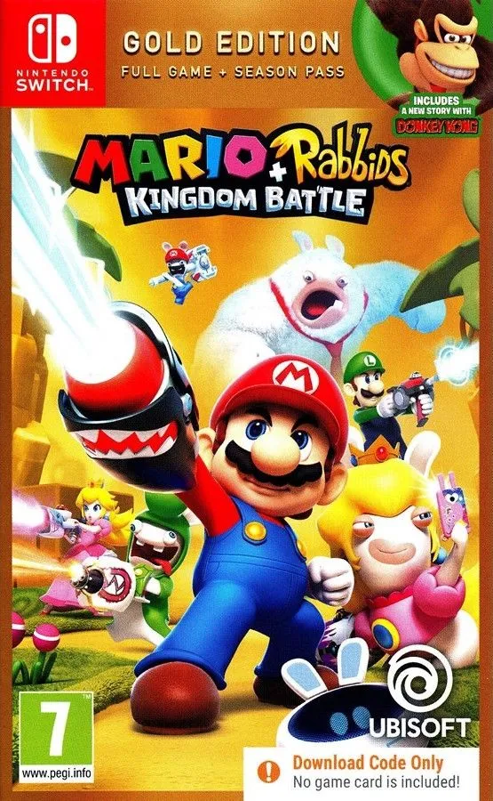 Mario + Rabbids Kingdom Battle Gold Edition (Code in a Box