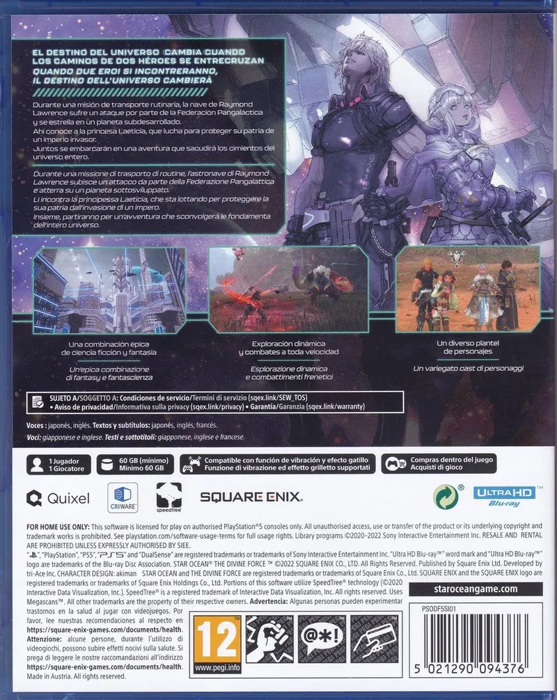 Star Ocean The Divine Force - ES IT