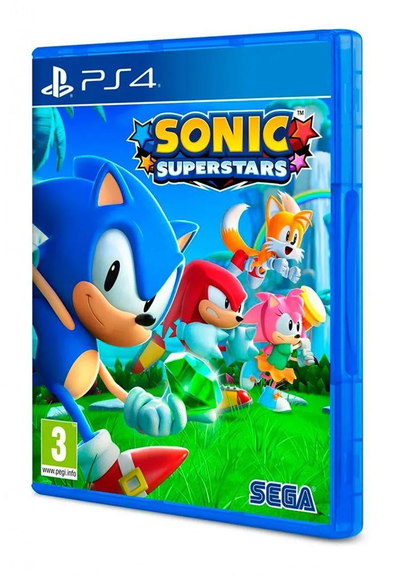 Playstation Games Sonic Superstars Transparant PAL