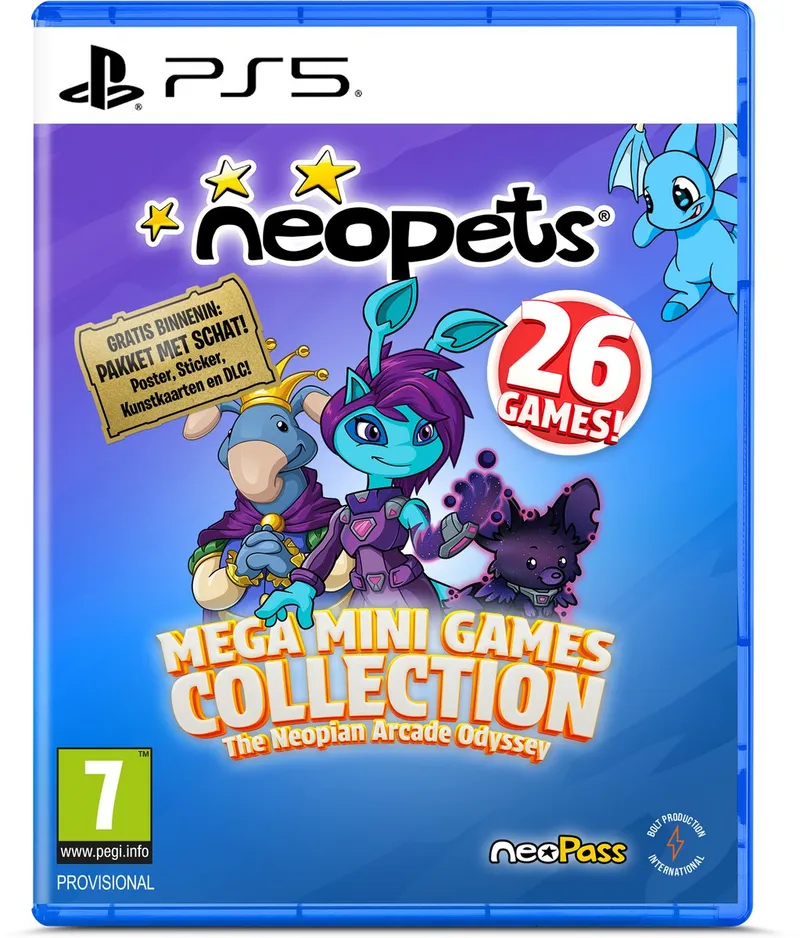 Neopets Mega Mini Games Collection Day One Edition