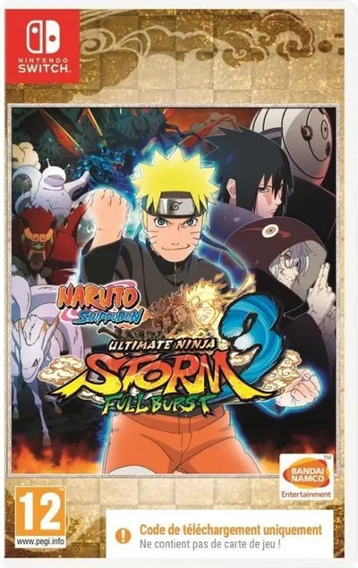 Naruto Shippuden Ultimate Ninja Storm 3 Full Burst (Code-in-a-box) - versie