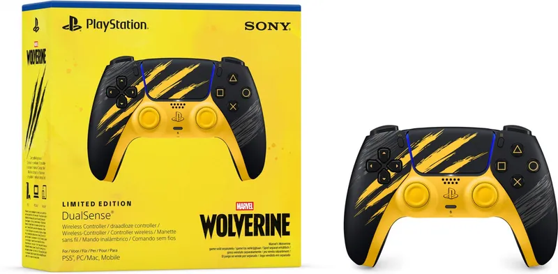 Sony DualSense Wireless Controller - Wolverine Limited Edition